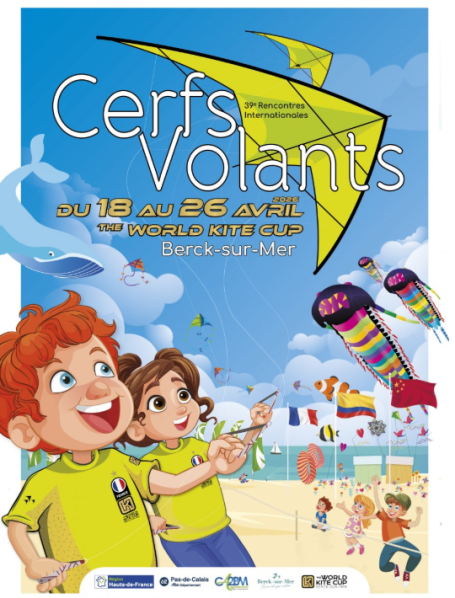 Les Cerfs Volants. Berck