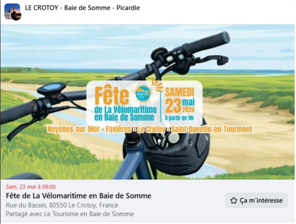 Vive le velo Le Crotoy